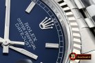 Rolex Datejust DJ 36mm Oyst Flt 904L SS/SS Blue Lume ARF A3135 Mod