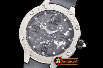 Richard Mille RM033 Extra Flat Automatic TI/RU Blk/Num SF A23J M