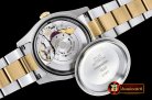 Rolex Datejust DJ 36mm Oyst Flt YG/SS Dark Grey Roman BP A3135 M