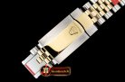 Rolex DateJust 36mm Jub Flt YG/SS Black/Rmn BP A2813