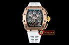 Richard Mille RM011-03 Felipe Massa LE RG/VRU Wht Skele A7750 Mod