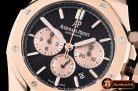 Audemars Piguet Royal Oak Chronograph 26331ST RG/RG Black OMF A7750