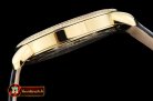 Replica Cartier Ronde Louis Cartier No Date YG/LE Diams White As