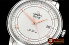 Omega De Ville Prestige Mens SS/SS White/Rose TWF Asia 2824