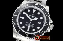 Rolex SeaDweller 116600 Cer Bez SS/SS Black Noob A3135 Mod