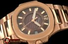 PP0178B - Nautilus 7010 Midsize 32mm Full RG Brown - Swiss Qtz