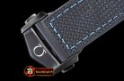 Omega Planet Ocean Deep Black CER/RU Blue BP A2836 Mod
