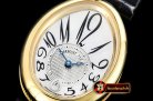 Breguet Queen of Naples Ladies YG/LE Wht MOP Jap Movt