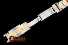 Rolex YachtMaster 116613 40mm 904L YG/SS White GMF A3135