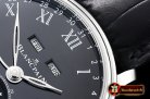 Blancpain Villeret Complications SS/LE Blk/Rmn OMF Miyota 9015