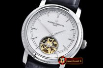 VACH. CONSTANTINE Patrimony Tourbillon SS/LE White Asia 21J Faux