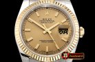 Rolex Datejust Man DJ 36mm Jub Flt 904L YG/SS Gold ARF A3135 Mod