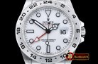Rolex Explorer II Ref.216570 SS/SS Wht BP A3187 Mod