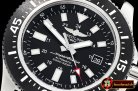 BSW0360A - SuperOcean 44 Stainless SS/RU Black/Stk GF Asia 2824
