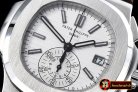 PP0201C - 5980 Nautilis Chrono SS/LE White BP A-7750