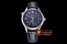 Jaeger Le Coultre Master Control Geographic Sector SS/LE Blue MY9015 Mod