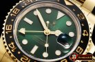 Rolex GMT Master II 116718LN YG/YG Grn BP Asia 3186 CHS