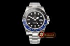 Rolex GMT II 116710BLNR Batman 904L SS/SS GMF Asia 3186 CHS