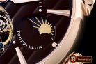 PAR010A - Tourbillon RG/LE Brown Tourbillon