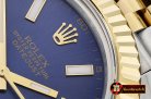 Rolex Datejust II DJ2 41mm Jub Flt YG/SS Blue Stk BP A3235 Mod