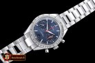 Omega Speedmaster Chronograph SS/SS Blue JHF A7750 Mod 9300