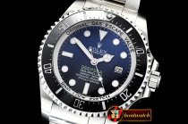 Rolex DeepSea Dweller 116660 SS/SS Blue BP V2 SP Asia 3135