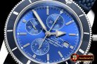Breitling SuperOcean Heritage II Chrono SS/RU Blue OMF A7750