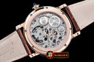 Cartier MoonPhase RG/LE Skeletonal White - Asia HW Tourbillon