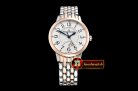 Jaeger Le Coultre Rendez-Vous Day/Night RG/SS White MY9015 Mod