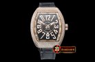 Franck Muller Vanguard Mens V45 Glacier Diams RG/LE/RU Grey ABF A2824
