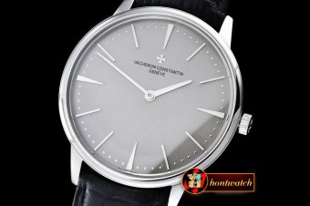 VC082B - Patrimony SS/LE Gray - Swiss 7045 Manual H/W