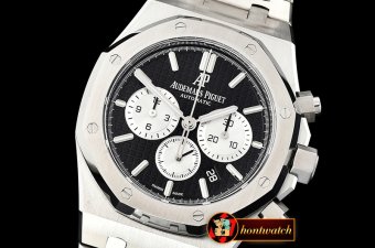Audemars Piguet Royal Oak Chronograph 26331ST SS/SS Blk/Wht OMF A7750