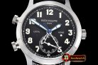 Patek Philippe Calatrava Pilot Travel Time 5524 SS/LE Black GRF MY9015