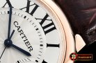 Cartier Balon Bleu Midsize Wrapped RG/LE White BP Swiss 2671