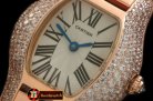 CAR0336A - Tortue De Cartier RG/RG White Swiss Quartz