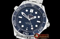 Omega Seamaster 300m Basel 2018 SS/SS Blue OMF 1:1 Asia 8800