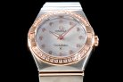 OMEGA CONSTELLATION 123.25.27.60.55.006 27MM 1376F QZ OM014