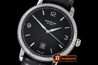 Mont Blanc Heritage Chronometrie Diam SS/LE Black MY9015 Mod