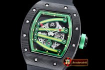Replica Richard Mille RM059 Yohan Blake FC/RU Green Custom Movt