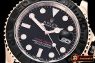 Rolex YachtMaster 116655 40mm RG/RU Black WF Ult Asia 2836