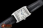 Jaeger Le Coultre JL Reverso Mens SS/LE White/Num MY8215 Mod
