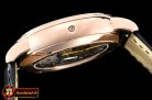 PP0277A - Celestial Sky Moon Date Diams RG/LE Black MY9015 Mod
