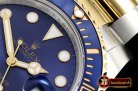 Rolex Submariner 116613LN 904L YG/SS Blue GMF SP A3135