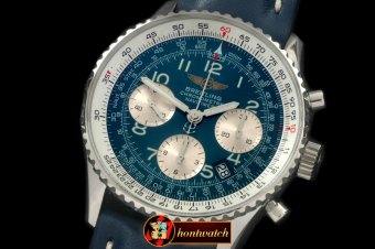 Replica Breitling Navitimer SS/LE Blue Num 7750
