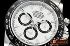 Rolex Daytona 116500LN CER/SS/SS White ARF V2 A4130 Mod