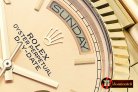 RDD0196D - DayDate 228206 YG/YG Gold Roman BP Swiss 2836