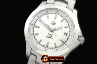 Replica Tag Heuer Link Automatic SS/SS White Asian 2824