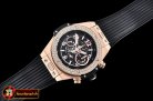 Hublot Big Bang Unico 45mm DIAM/RG/RU Black V2 Asia 7750 Mod