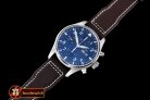 IWC0320 - 3777 Pilot Chrono SS/LE Blue 7750