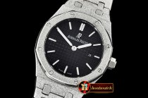 Audemars Piguet AP Royal Oak 33mm Frosted SS/SS Black JHF Swiss Quartz
